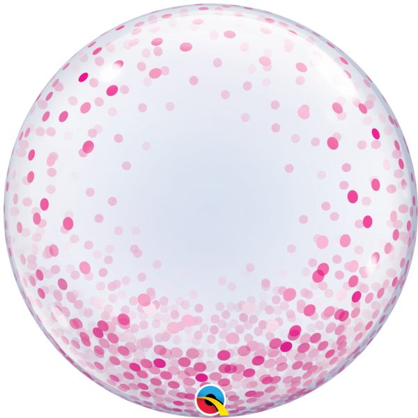 Confetti Pink Deco Bubble